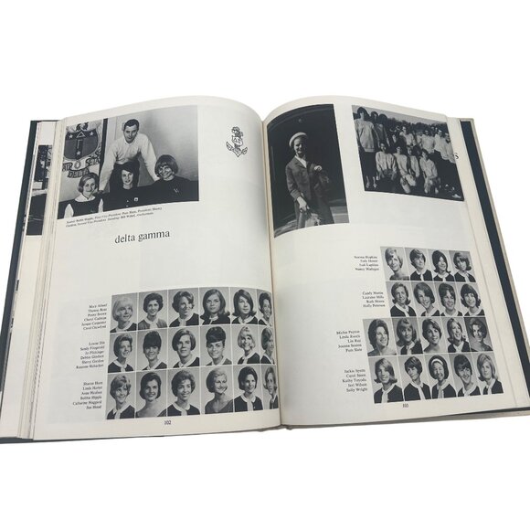 Roanoke College 1966 Rawenoch Yearbook Hardcover 144 Pages Vintage Ads - Picture 7 of 10